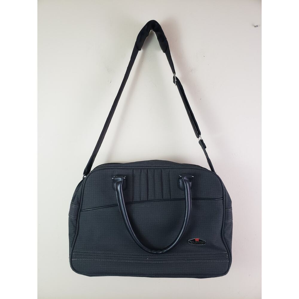 RARE Ricardo Beverly Hills Overnight Shoulder Bag Luggage Weekend Travel